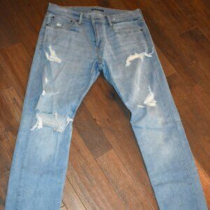 Lucky Brand Mens Ripped Jeans